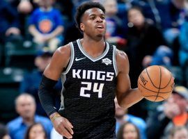 Buddy Hield, seen here with the Sacramento Kings, could finish this season with he Philadelphia 76ers. (Image: Andy Lyons/Getty)