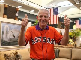 Jim 'Mattress Mack' McIngvale ran another Wit It All promotion with his furniture stores in Houston, which is why he made multiple seven-figure bets on Tampa Bay Bucs to win Super Bowl 55. (Image: Steve Gonzalez/Houston Chronicle)