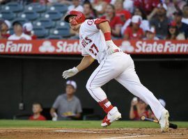 The AL MVP race could come down to Mike Trout vs. the field, with the Angels superstar looking to rebound from a slightly down year in 2020. (Image: Mark J. Terrill/AP)