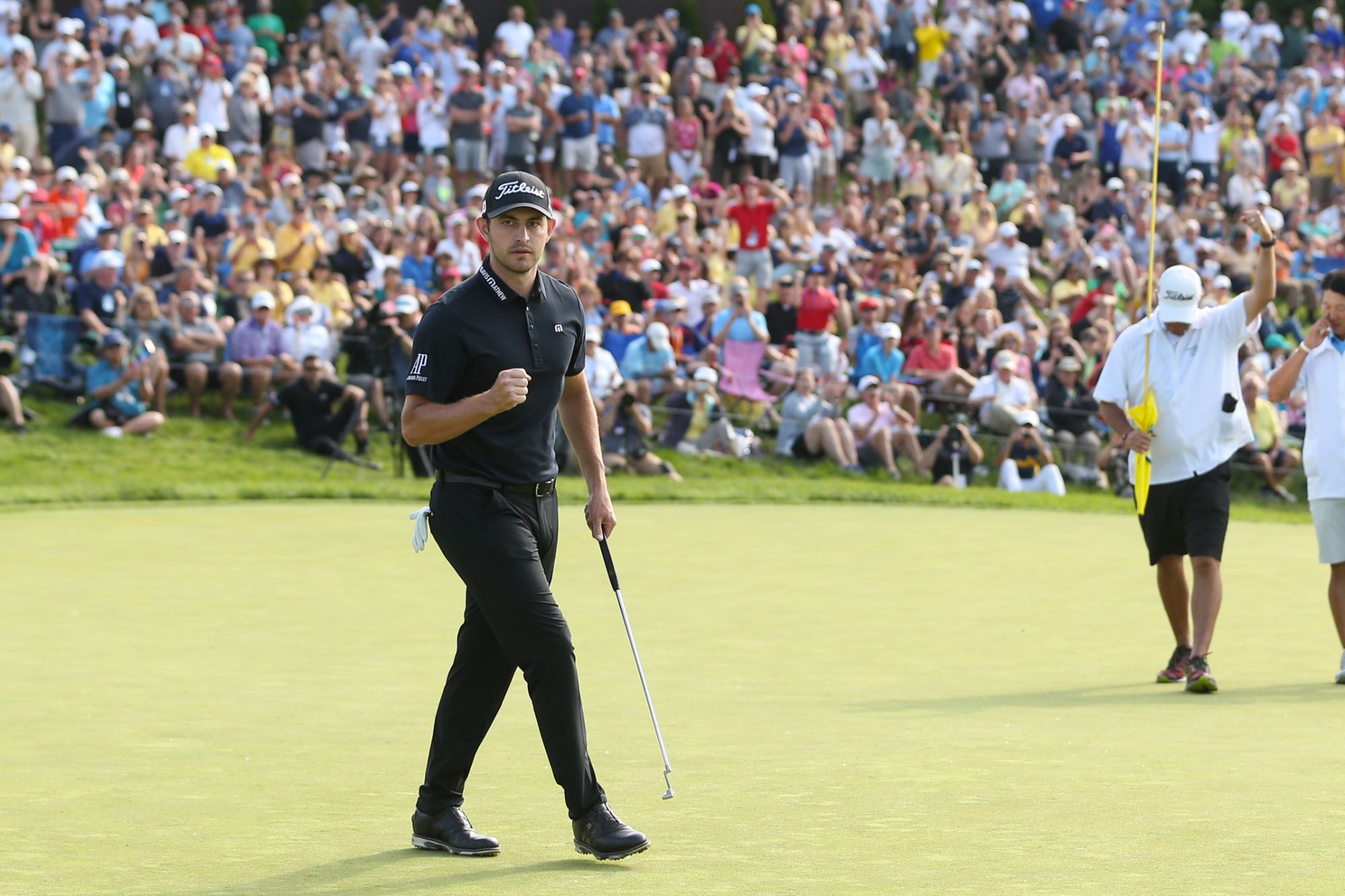 Patrick Cantlay comes into the AT&T Pebble Beach Pro-Am as the clear betting favorite in a depleted field. (Image: Ian Johnson/Icon Sportswire/Getty)