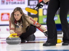 Rachel Homan and Team Ontario put up a 7-1 record in round-robin play, which they will carry over into the Championship Pool at the Scotties. (Image: Andrew Klaver/Curling Canada)
