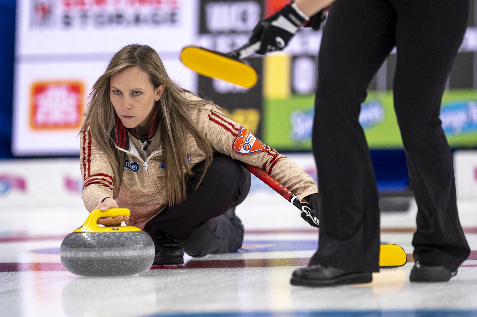 Rachel Homan and Team Ontario put up a 7-1 record in round-robin play, which they will carry over into the Championship Pool at the Scotties. (Image: Andrew Klaver/Curling Canada)