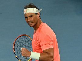 Rafael Nadal comes in as a favorite over Stefanos Tsitsipas in their Australian Open quarterfinal matchup. (Image: Getty)