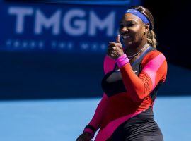 Serena Williams will take on Simona Halep in one of four Australian Open quarterfinal matches on Tuesday. (Image: Getty)