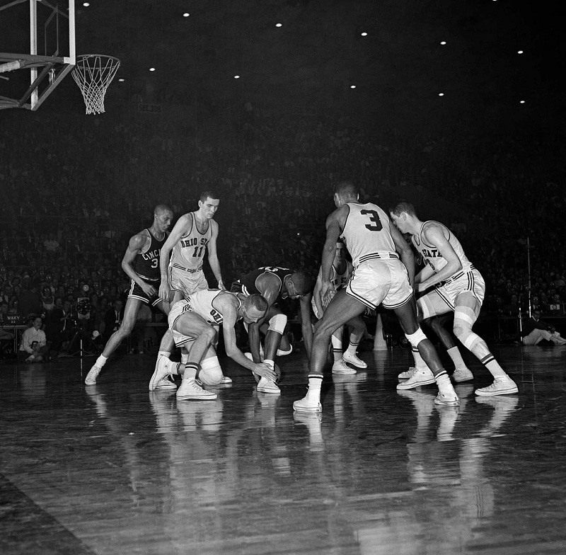 1962 Cincinnati Ohio State March Madness championship game