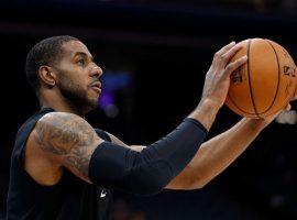 LaMarcus Aldridge, seen here during a morning shootaround with the San Antonio Spurs, joined the Brooklyn Nets with a chance of finally winning an NBA title. (Image: Trey Wilson)