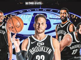 Blake Griffin joins the Brooklyn Nets to help Kevin Durant, Kyrie Irving, and James Harden win an NBA title. (Image: Clutch Points)