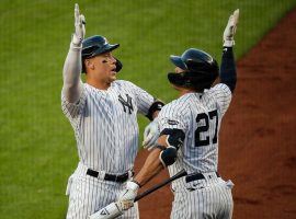If sluggers Aaron Judge and Giancarlo Stanton remain healthy this season, the New York Yankees will be tough to beat. (Image: Suzanne Greenburg Getty)