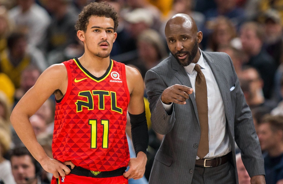 Atlanta Hawks Trae Young Lloyd Pierce fired head coach Nate McMillan