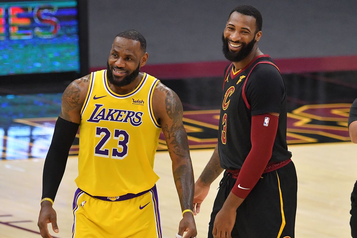 LeBron James Andre Drummond LA Lakers