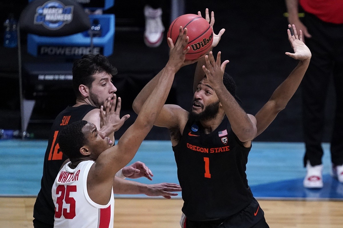 Maurice Calloo Oregon State Beavers bad beat Elite 8 Houston March Madness