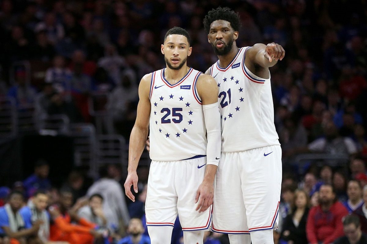 Joel Embiid Ben Simmons Out All-Star Game COVID-19 contract tracing barber Philadelphia 76ers