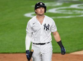 New York Yankees first baseman Luke Voit will miss Opening Day while recovering from knee surgery. (Image: Adam Hunger/Getty)