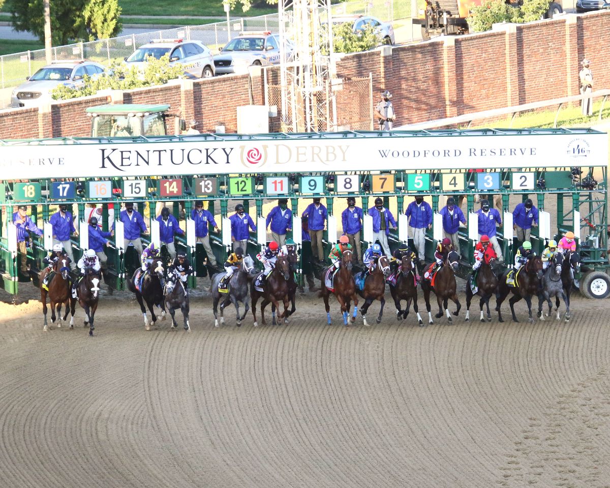 Churchill Downs wagering menu