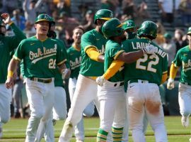 The Oakland Aâ€™s have won 11 in a row, including a wild walk-off victory over the Minnesota Twins on Wednesday. (Image: Tony Avelar/AP)