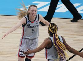 The UConn Huskies once again come into the Womenâ€™s Final Four as the favorites to win a national championship in 2021. (Image: AP)