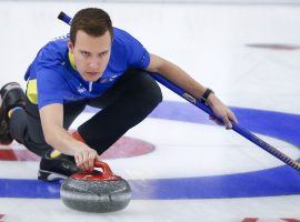 Brendan Bottcher will skip the Canadian team at the Menâ€™s World Curling Championship in Calgary, beginning on Friday, April 2. (Image: Jeff McIntosh/CP)