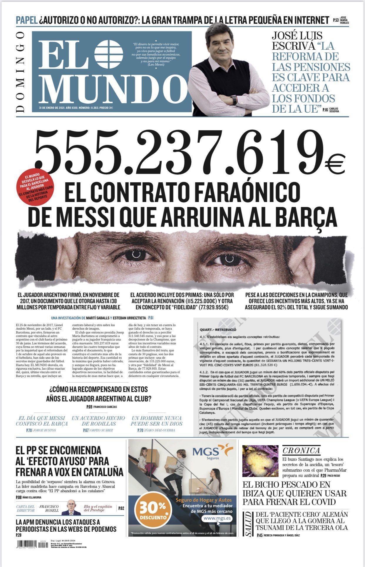 messi salary el mundo