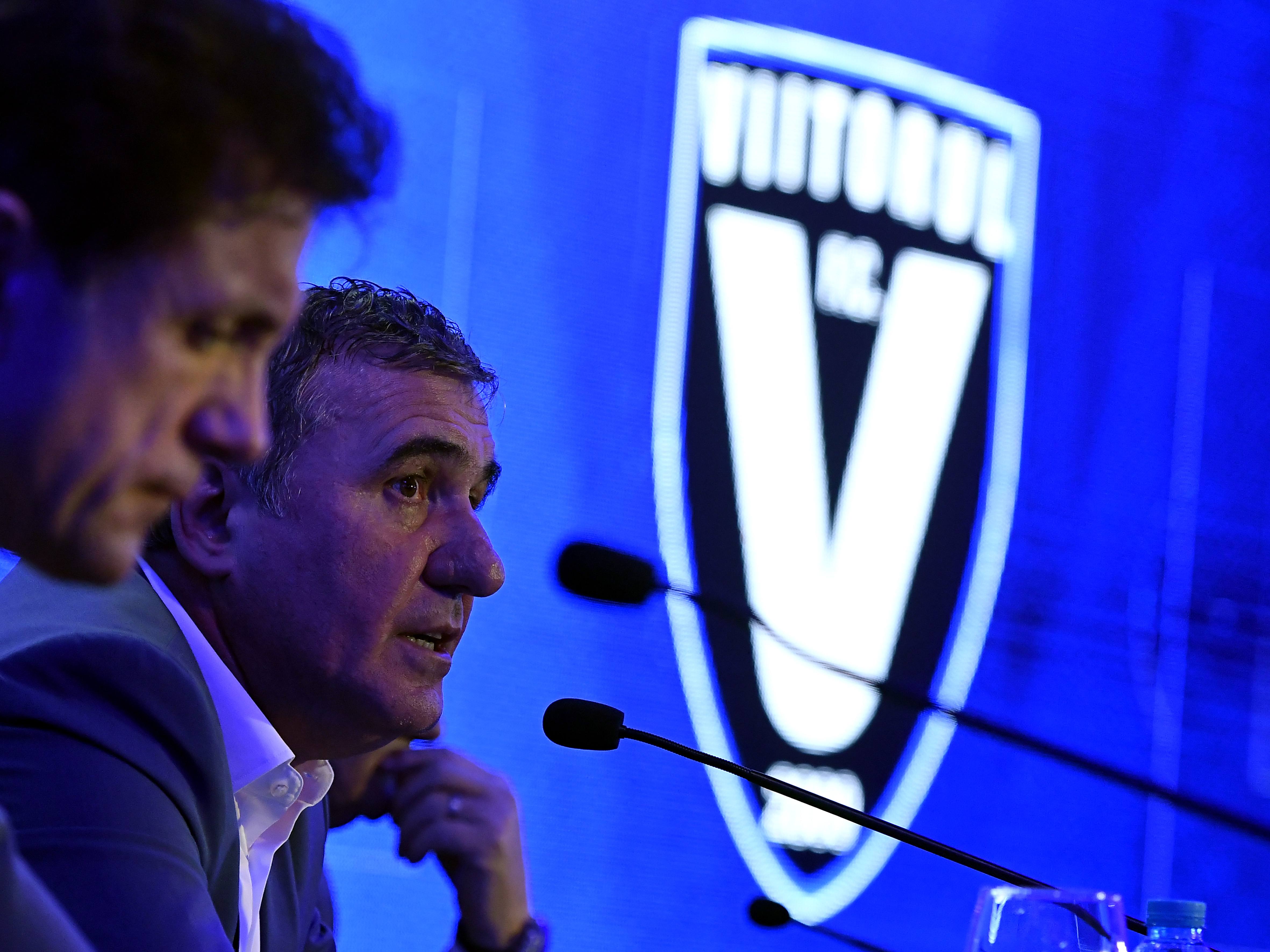 Hagi at the launch of his book "Champions create Champions" in 2019 (Photo: fcviitorul.ro)
