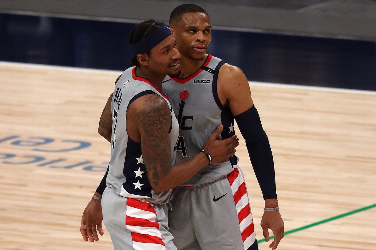 Russell Westbrook Bradley Beal Washington Wizards NBA Indiana Pacers
