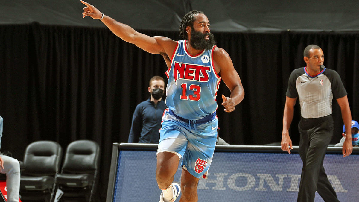 James Harden Brooklyn Nets hamstring injury return