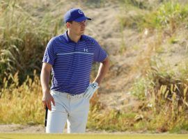 Jordan Spieth head to Colonial Country Club as the favorite to win the Charles Schwab Challenge. (Image: Stacy Revere/Getty)