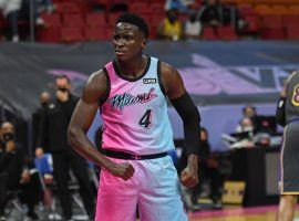 Miami Heat guard Victor Oladipo appeared in just four games with the Heat before a quad injury ended his season prematurely. (Image: Pete Wenner/Getty)