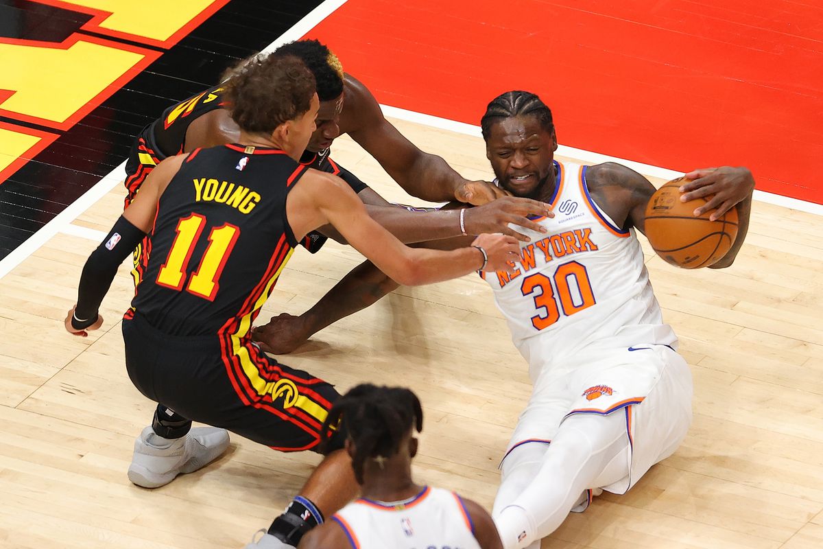 NBA Playoffs Preview Series New York NY Knicks Atlanta Hawks Julius Randle Trae Young