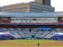 The Toronto Blue Jays will return to Sahlen Field, home of their Triple-A farm team the Buffalo Bisons, beginning on June 1. (Image: Harry Scull Jr./Buffalo News)