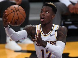 The LA Lakers continue to struggle with health issues. Guard Dennis Schroder is the latest member of the Lakers to miss time and heâ€™s out with COVID-19. (Image: Jayne Kamin-Oncea/USA Today Sports)