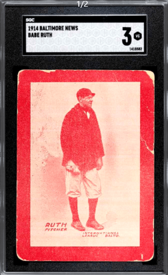 Babe Ruth card