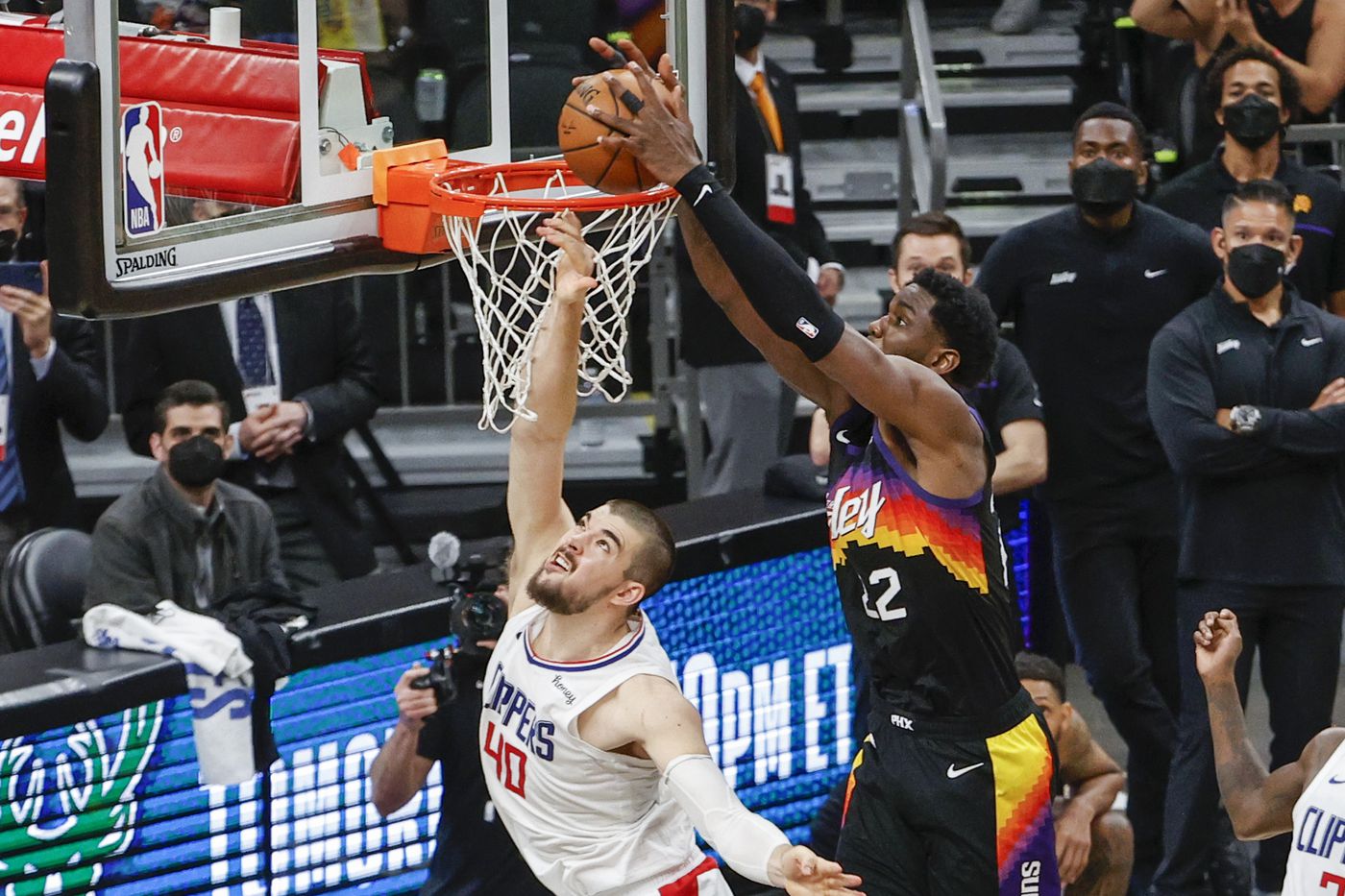 Game 3 Phoenix Suns LA Clippers Deandre Ayton NBA Playoffs