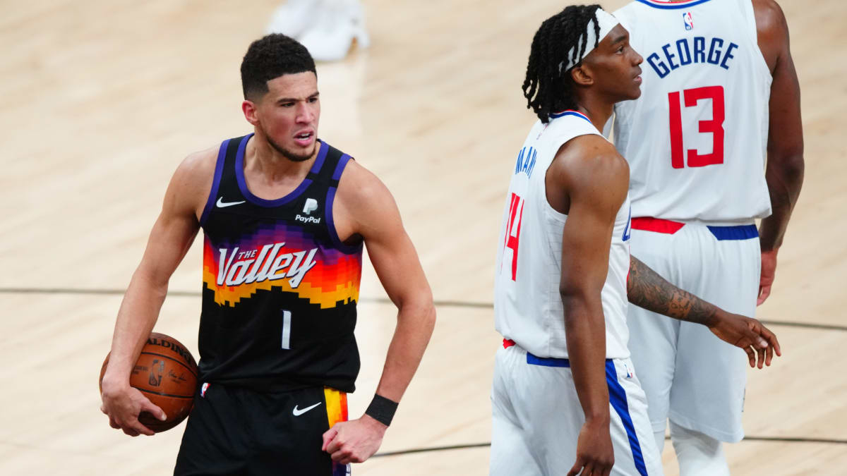 Devin Booker Phoenix Suns LA Clippers Game 1 2 NBA Playoffs