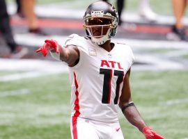 Julio Jones departs the Atlanta Falcons after ten seasons and joins the Tennessee Titans after the two teams agreed on a trade. (Image: Getty)