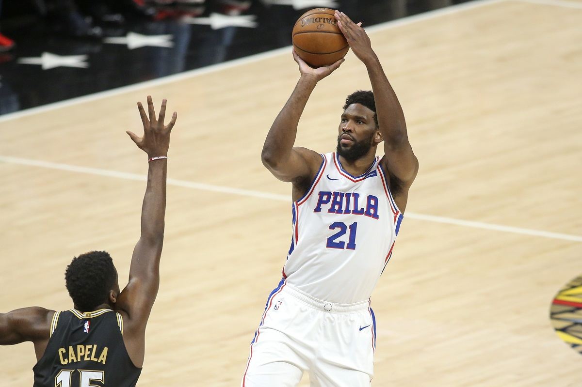 Joel Embiid Philadelphia 76ers Atlanta Hawks Series Odds 2-2 LA Clippers Utah Jazz Brooklyn Nets Milwaukee Bucks