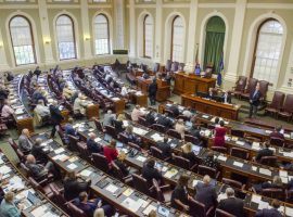 The Maine Legislature sent sports betting legislation to the governor this week, and they await to see if she will sign it after vetoing a bill last year. (Image: Portland Press Herald)