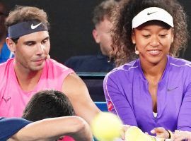 Both Rafael Nadal (left) and Naomi Osaka (right) have dropped out of the 2021 Wimbledon tournament. (Image: Scott Barbour/AAP Image)