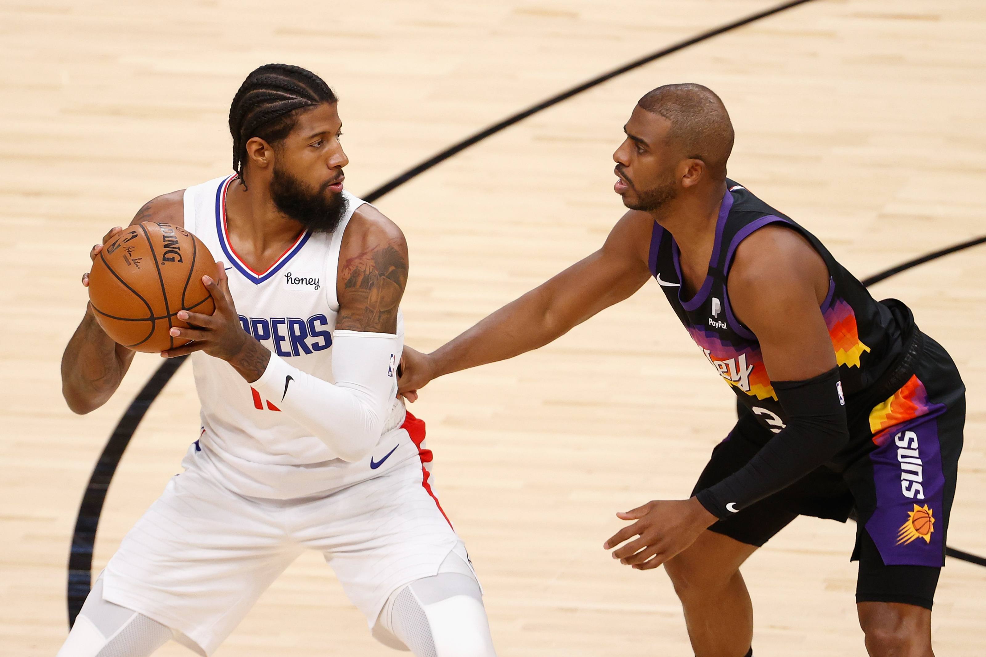 LA Clippers Phoenix Suns NBA Playoffs Western Conference Finals Series Paul George Kawhi Leonard Chris Paul