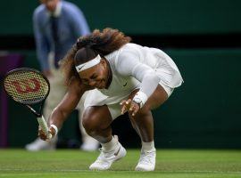 Serena Williams retired from her first-round match at Wimbledon with a leg injury on Tuesday. (Image: Reuters)