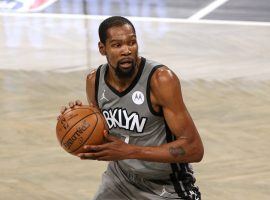 In a new book about the Brooklyn Nets and their Big 3, Kevin Durant is outed as a huge stoner despite being one of the NBA’s elite scorers and superstars. (Image: Sarah Stier/Getty)