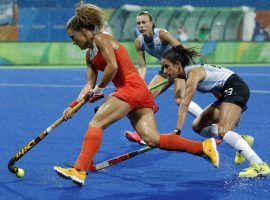 The Netherlands come to the Tokyo Olympics as the even money favorites to win gold in womenâ€™s field hockey. (Image: Dario Lopez-Mills/AP)