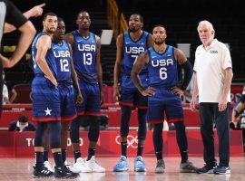 Team USA will try to rebound from a loss to France when it takes on Iran in menâ€™s basketball on Wednesday. (Image: Gregory Shamus/Getty)