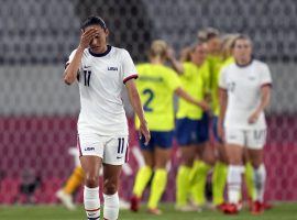 The US womenâ€™s soccer team suffered a stunning 3-0 loss to Sweden in its Olympic opener, but remains the favorite to win gold in Tokyo. (Image: Ricardo Mazalan/AP)