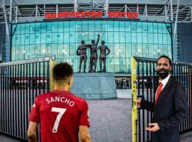 Jadon Sancho will officially become a Manchester United player after Euro 2020. (Image: Twitter/rioferdy5)