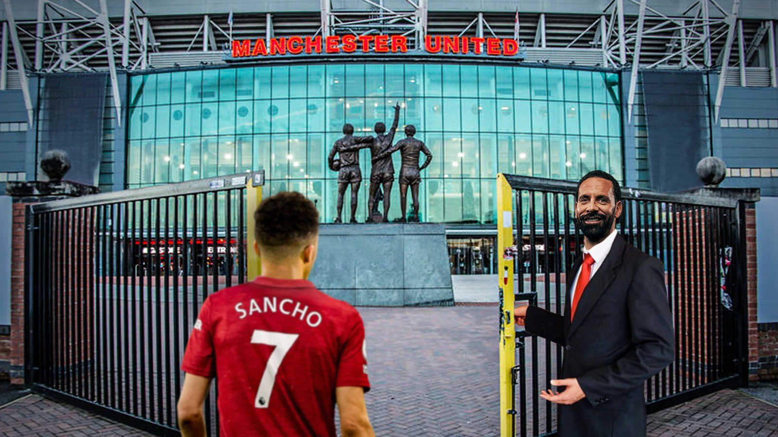 Jadon Sancho joins Manchester United