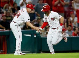 The Cincinnati Reds have taken a one-game lead over the San Diego Padres in the race for the second NL wild card berth. (Image: Sam Greene/Cincinnati Enquirer)