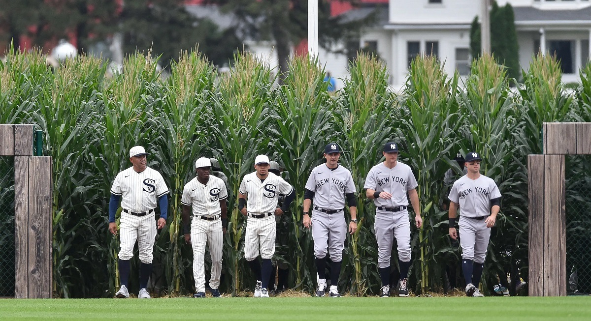 Field of Dreams game ratings Yankees White Sox Iowa