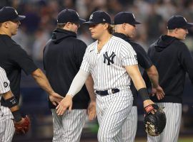 The New York Yankees have won 11 straight to take the lead in the competitive AL wild card race. (Image: Vincent Carchietta/USA Today Sports)