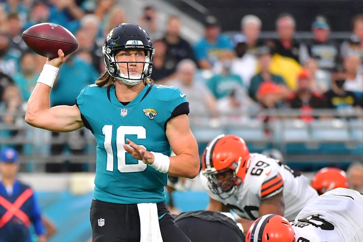 Jacksonville Jaguars Jags Week 1 starting QB Trevor Lawrence