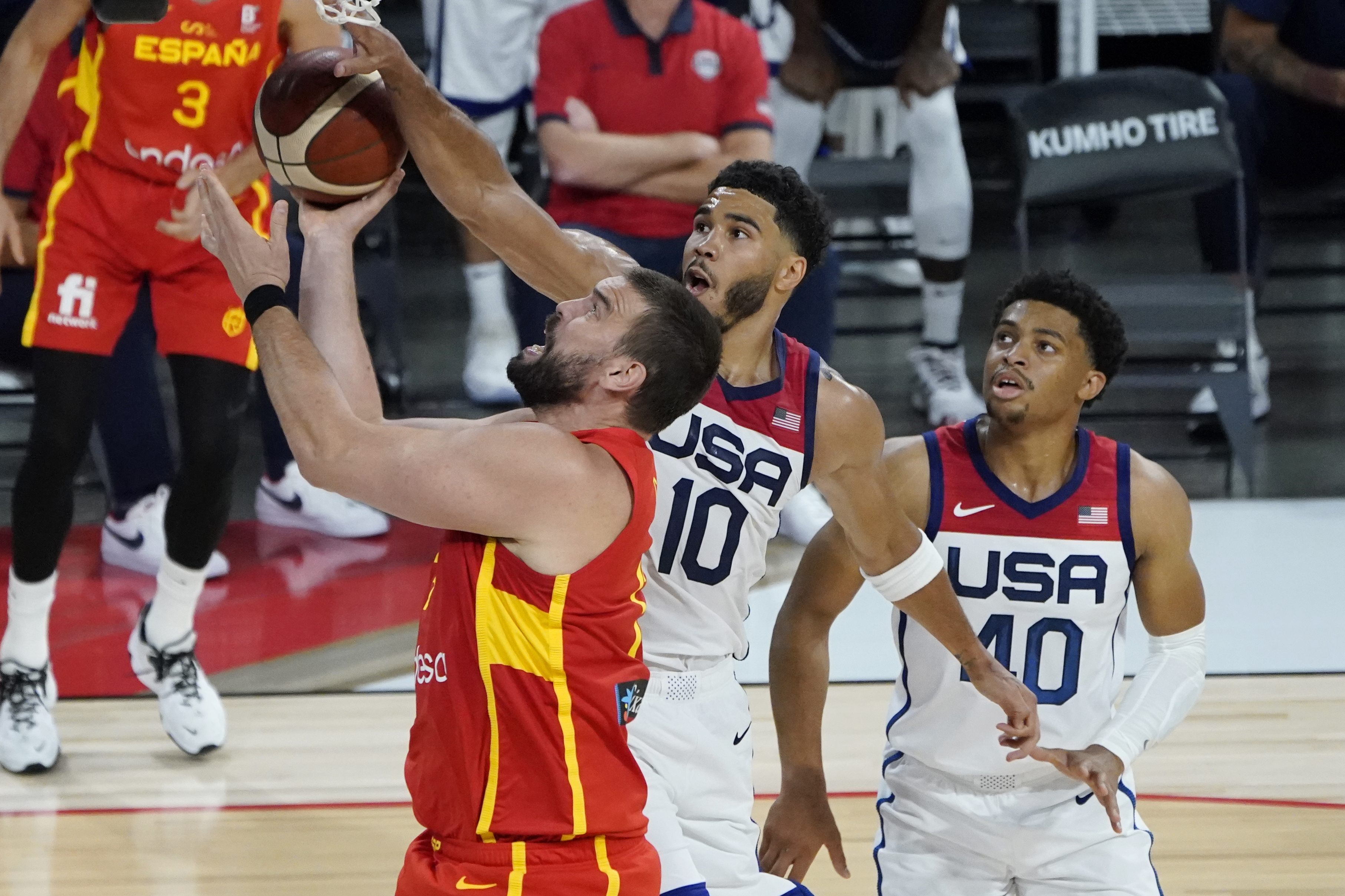 USA Spain basketball odds
